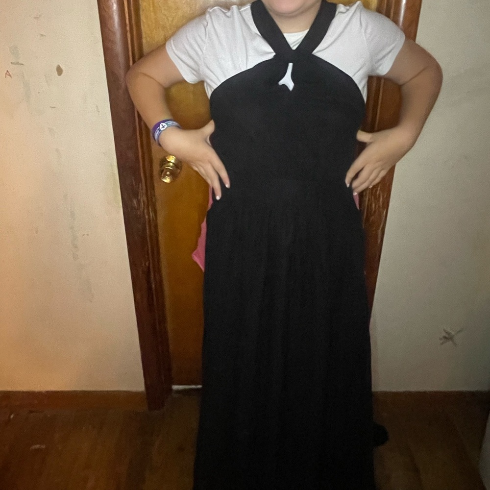 Brand new black halter dress size XL Shein